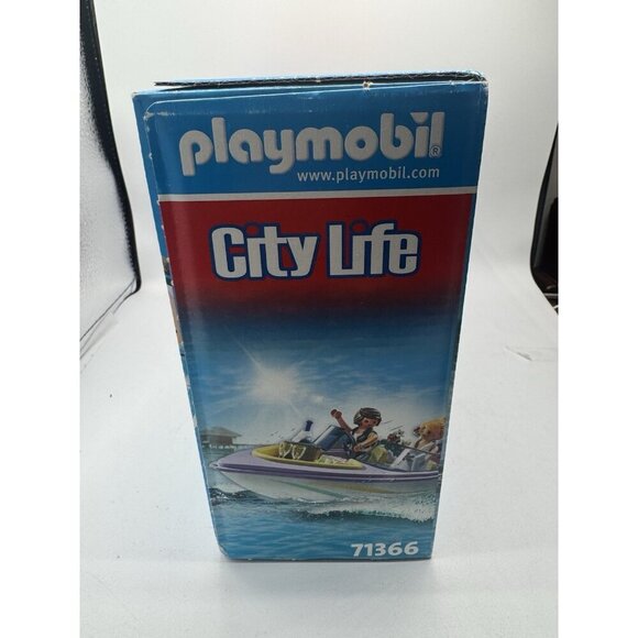 Playmobil 71366 City Life: Honeymoon Speedboat Trip. Brand New/Sealed. See Desc. - Picture 2 of 6